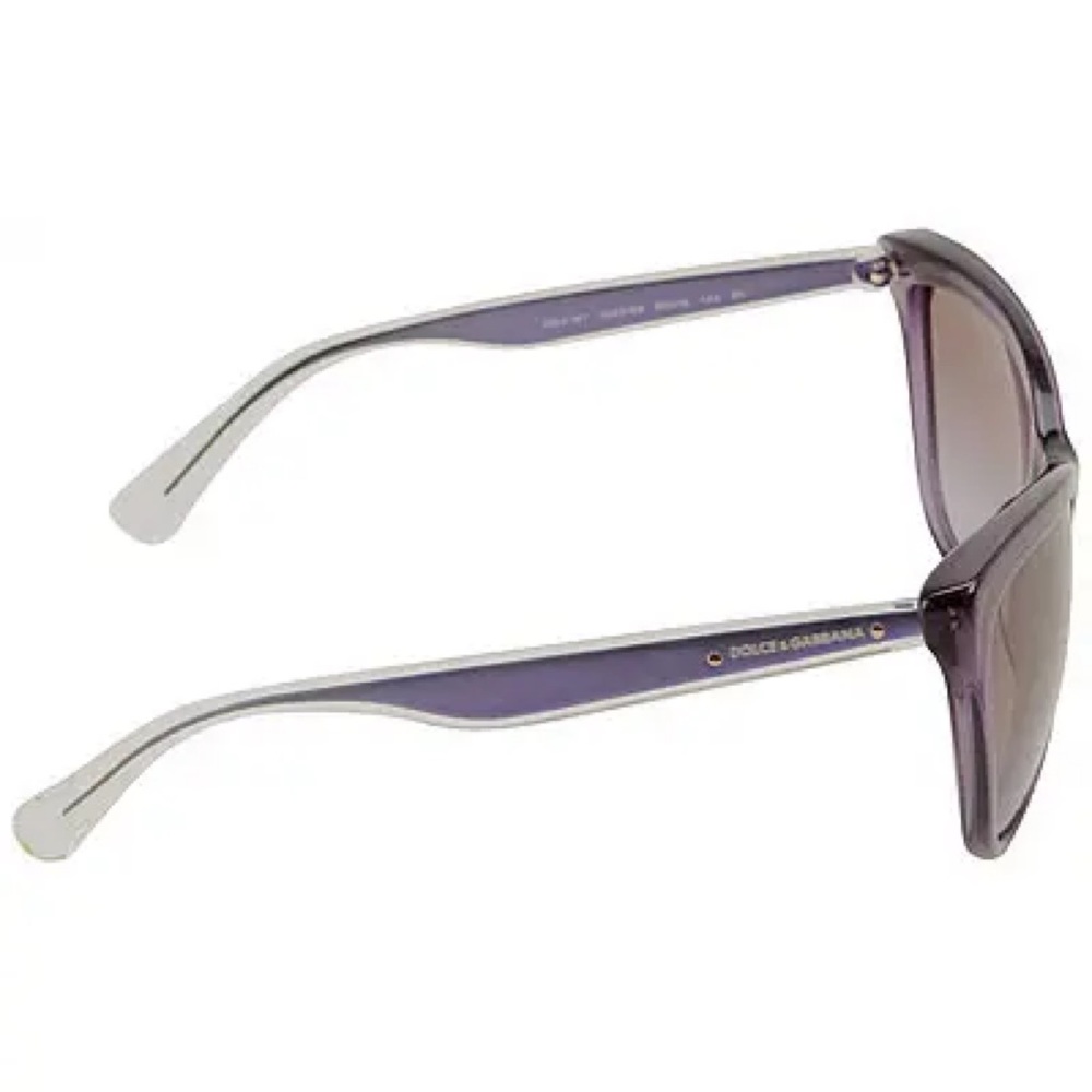 🌟🆕 Dolce & Gabbana Violet purple large resin sunglasses DG 4151 - Picture 4 of 13